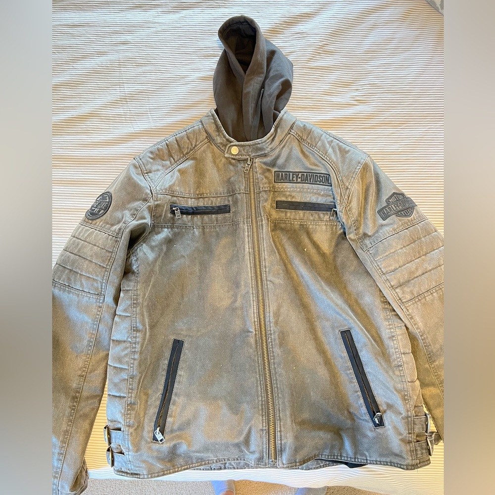 Men’s Harley Davidson Gray 3-in-1 Riding Jacket